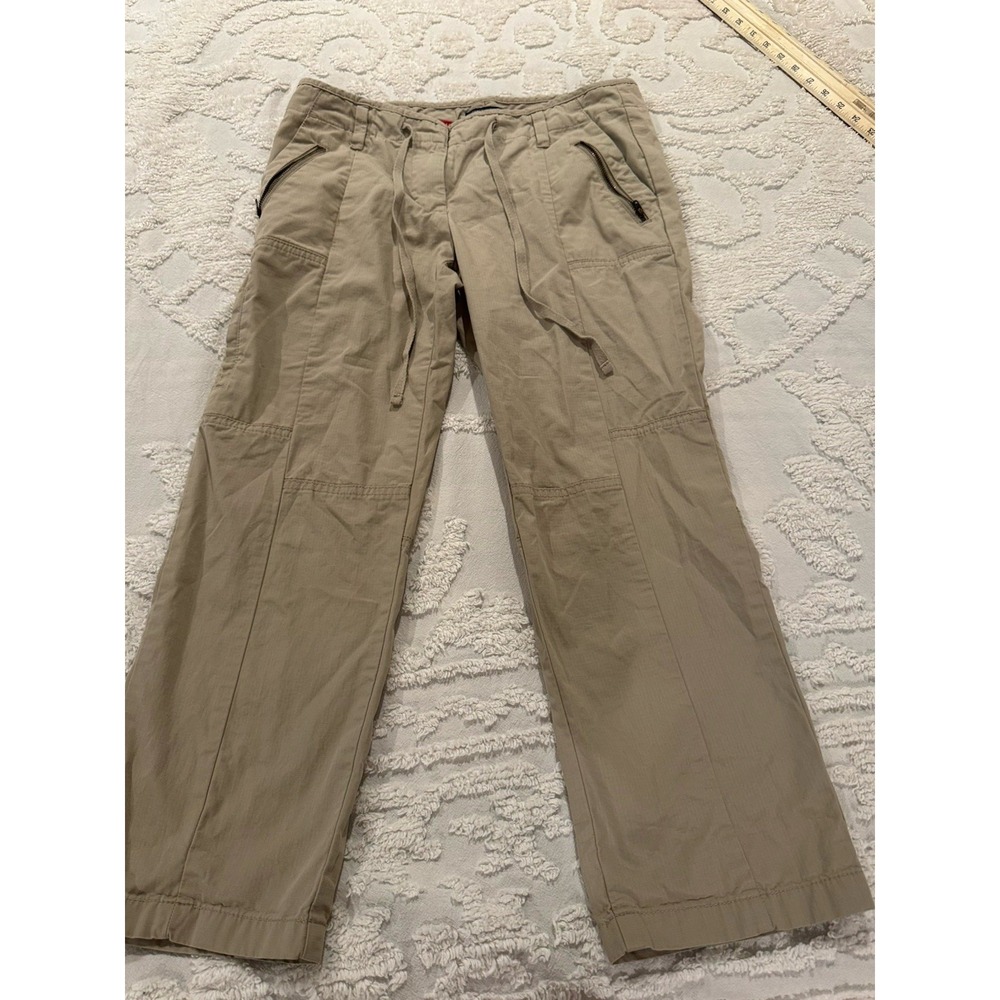 Tommy Hilfiger Straight Leg Chino Ankle Pants Pants Womens 4 Beige 32w X 24L